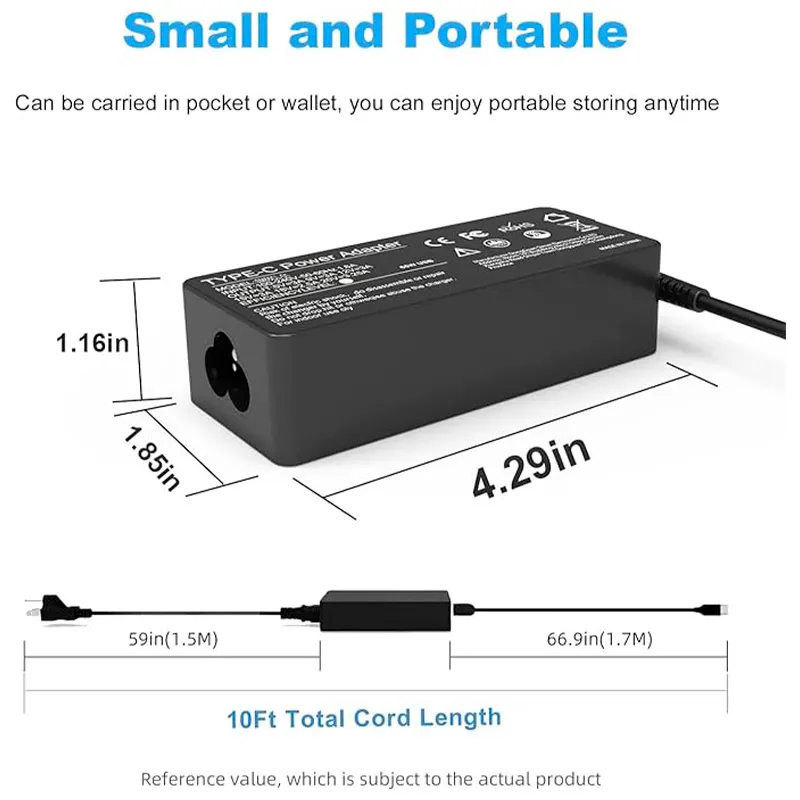 65W Charger for Samsung Laptops with USB Type-C - Image 4
