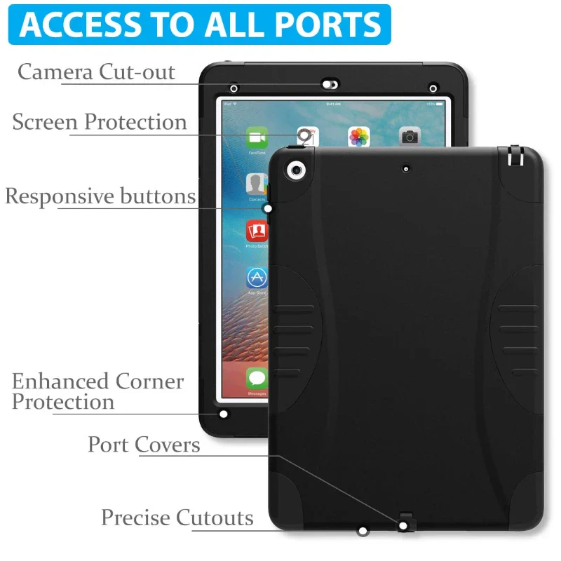 Apple iPad 9.7" (5th 2017/ 6th 2018) Rome Tech Rugged - Image 4
