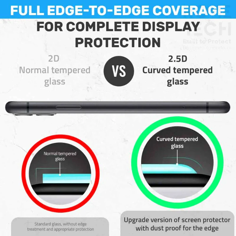 Apple iPhone 11 Pro Screen Protector 3-Pack Tempered Glass - Image 3