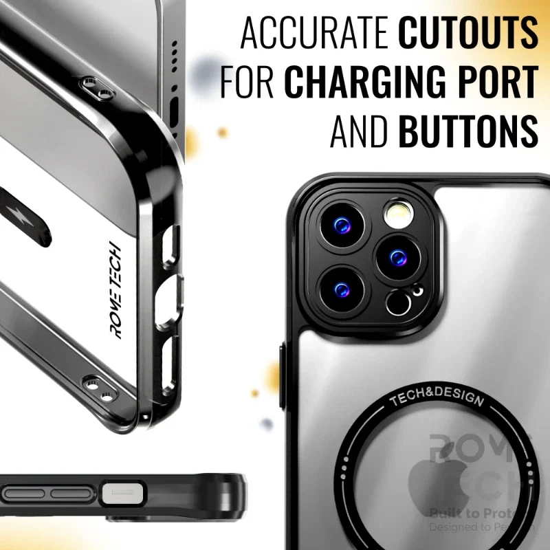Apple iPhone 12 Pro Max Clear Case with Magsafe - Image 6