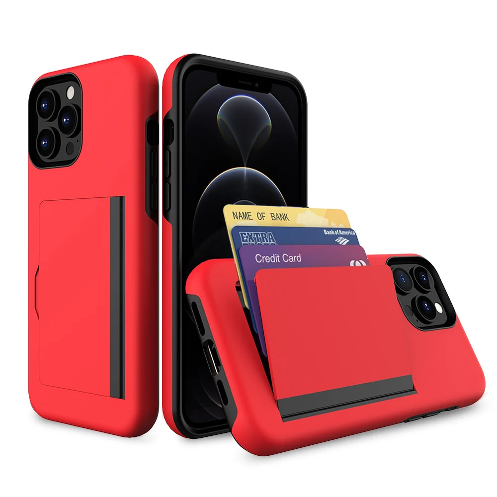 Apple iPhone 13 Pro Dual-Layer Wallet Case - Image 9