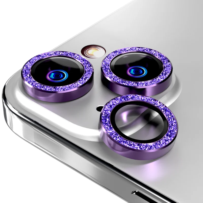 Apple iPhone 14 (2022) Camera Lens Protector Glitter Powder Lens - Image 10