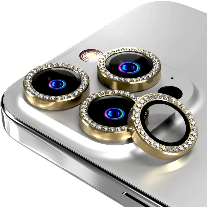Apple iPhone 14 Pro Max (2022) Camera Lens Protector Bling Diamond Lens - Image 7
