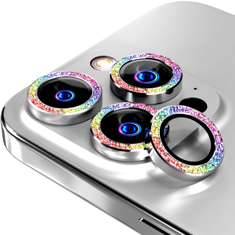 Apple iPhone 14 Pro Max (2022) Camera Lens Protector Glitter Powder Lens - Image 11