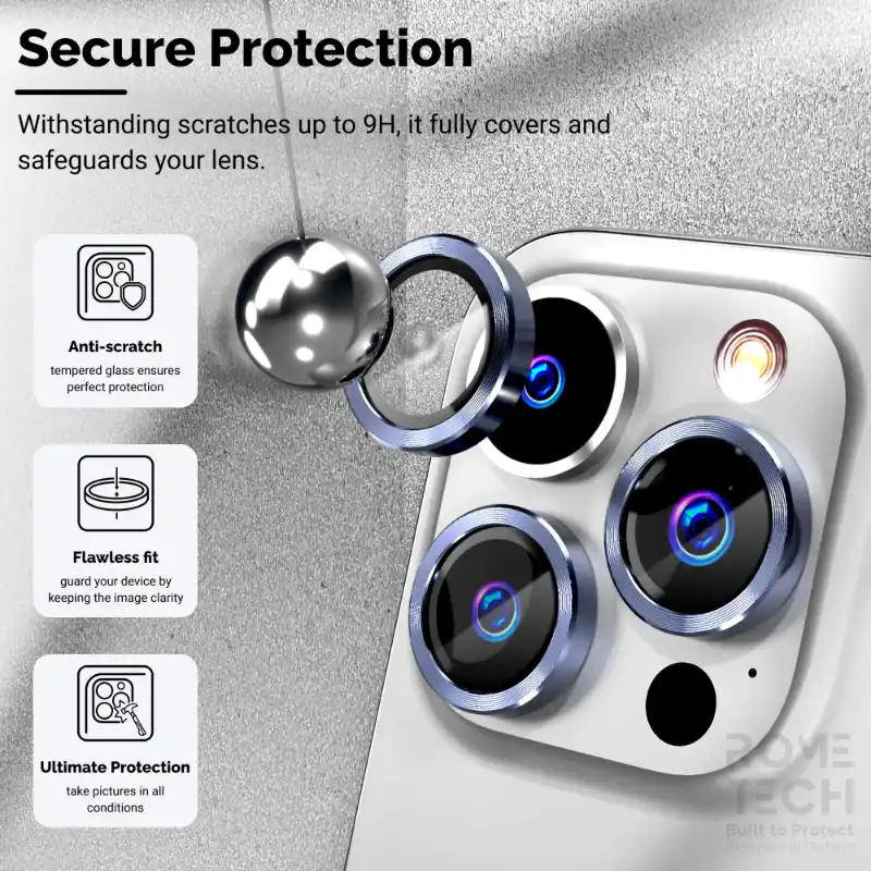 Apple iPhone 14 Pro Max (2022) Camera Lens Protector CD Lens - Image 4