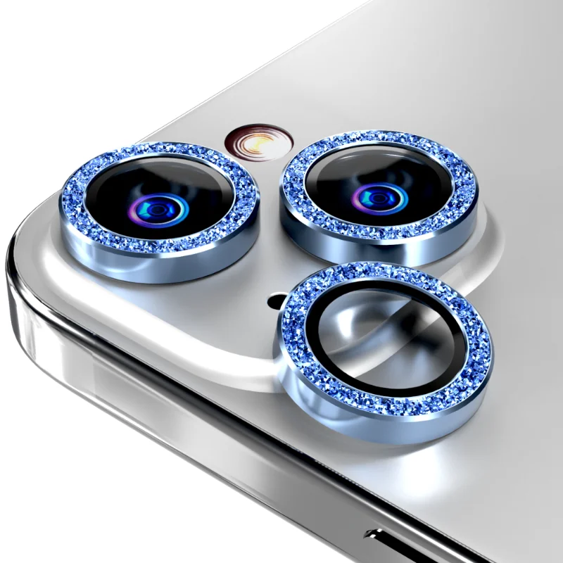 Apple iPhone 15 Plus (2023) Camera Lens Protector Glitter Powder Lens - Image 9