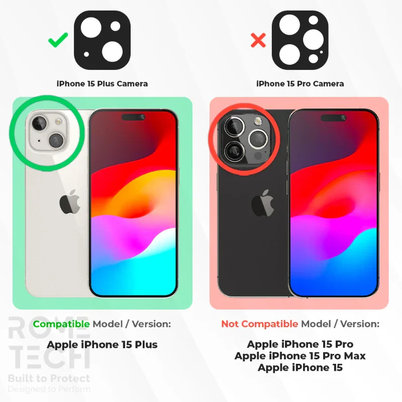 Apple iPhone 15 Plus Screen Protector 3-Pack Tempered Glass - Image 2