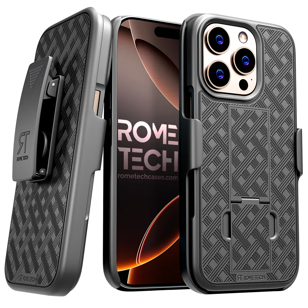 Apple iPhone 16 Pro Belt Clip Holster Phone Case