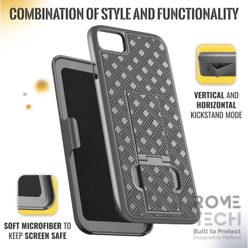 Apple iPhone 6/6s/7/8/SE 2020/SE2 2022 Belt Clip Holster Phone Case - Image 5