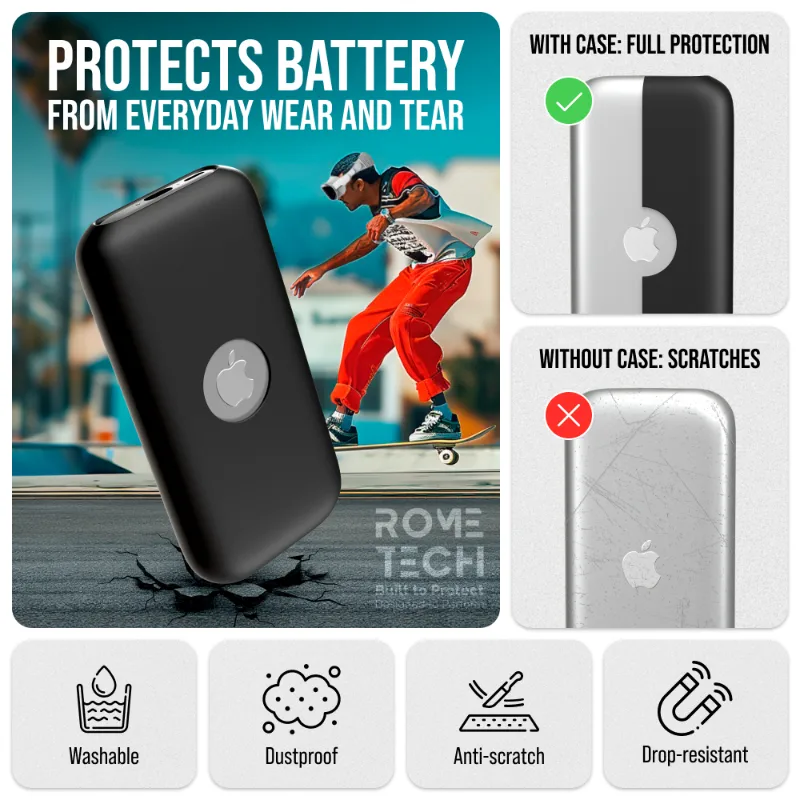 Apple Vision Pro Power Supply Protect Case Charging Battery Silicone Storage Cover - Image 3