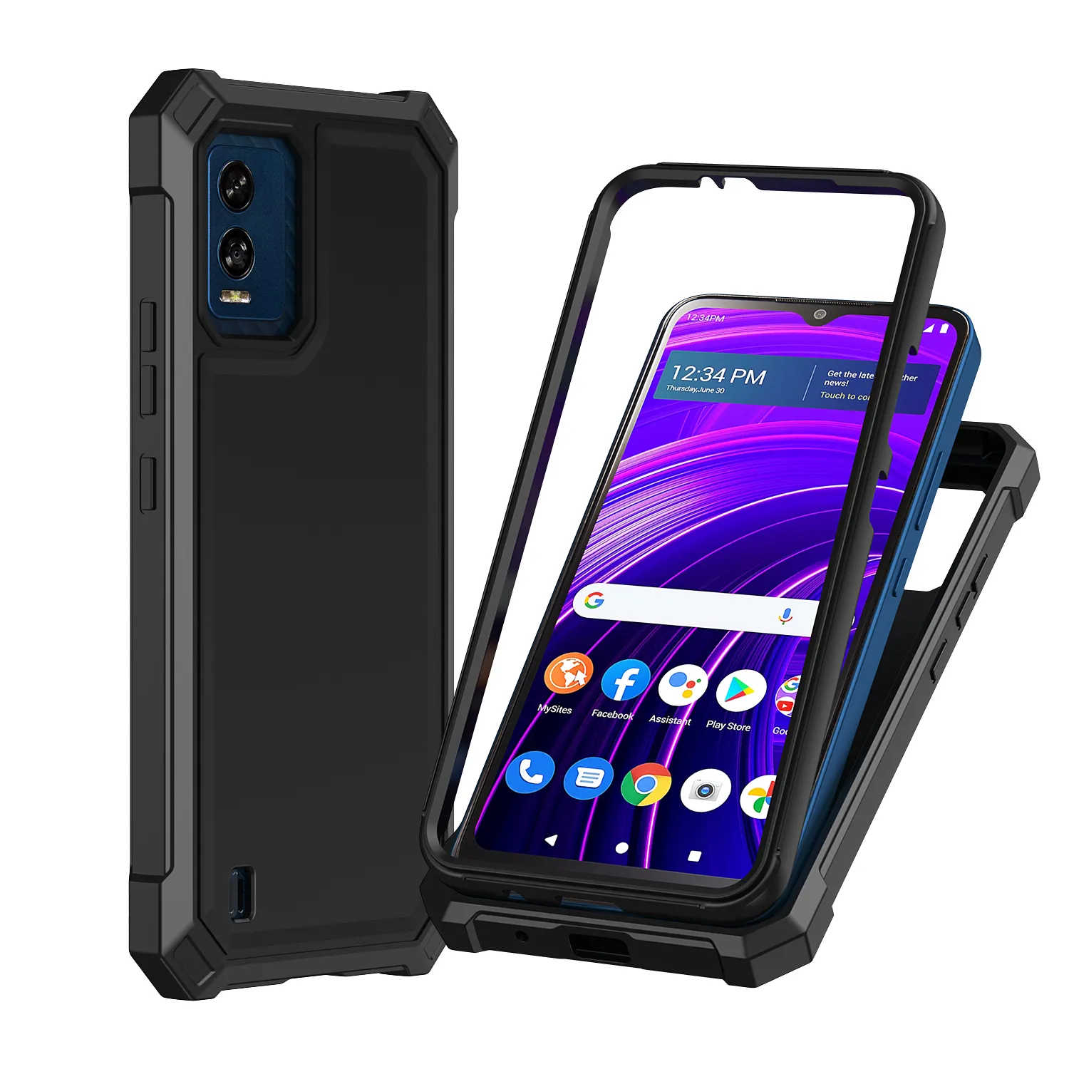Blu View Speed 5G (2023) 360° Full-Coverage Protective Case - Image 6