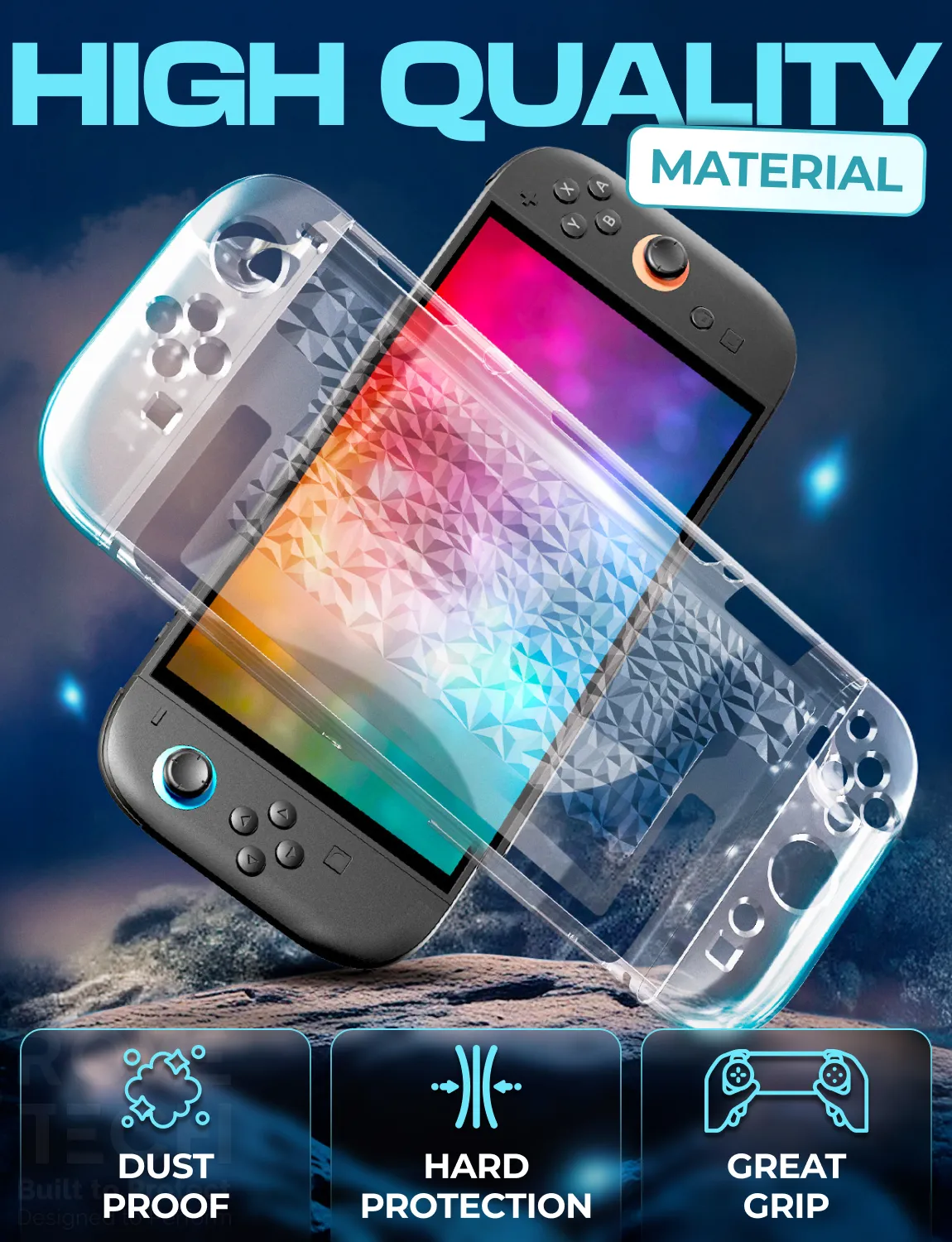 Case for Nintendo Switch 2 Slim Anti-Scratch Design - Image 3