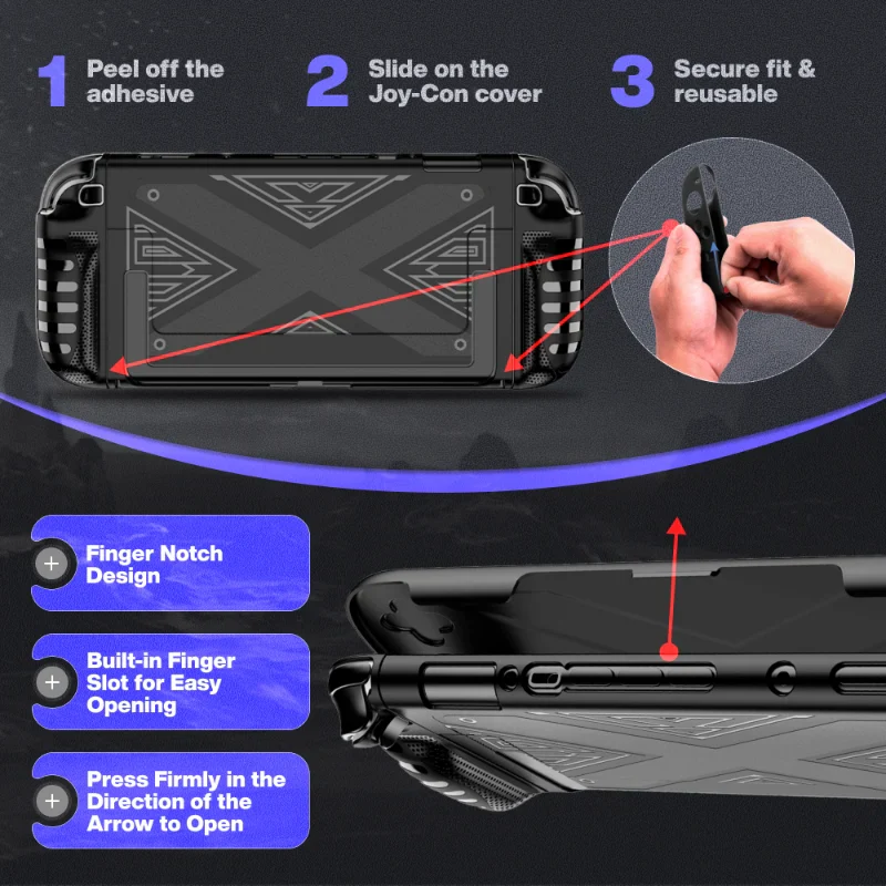 Case for Nintendo Switch 2 Slim Carrying Case with Anti-Scratch Design - Image 7