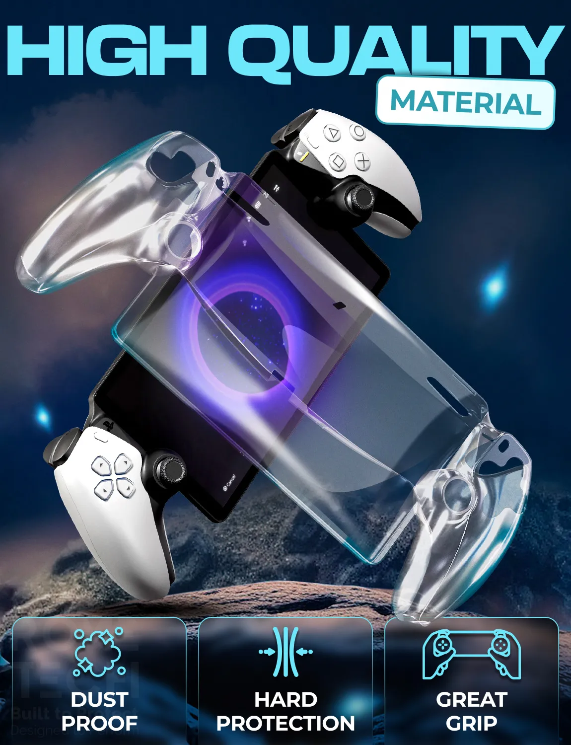 Case for PS5 Playstation Portal Remote Player Full Protection - Image 3