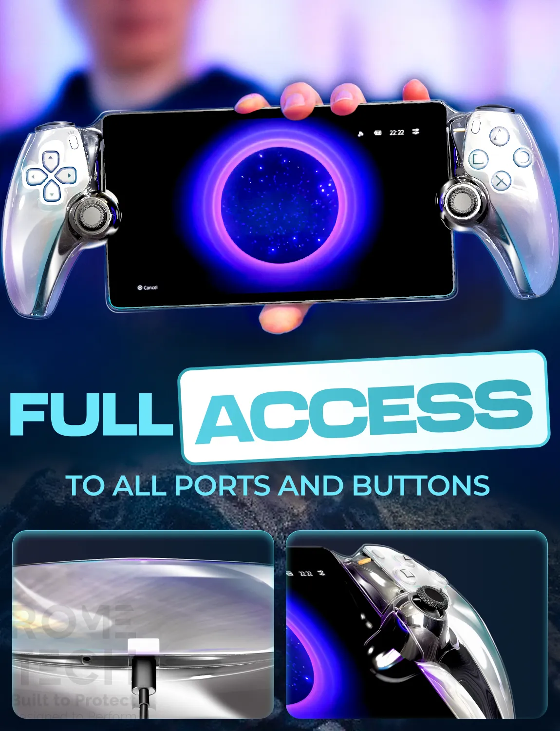 Case for PS5 Playstation Portal Remote Player Full Protection - Image 4