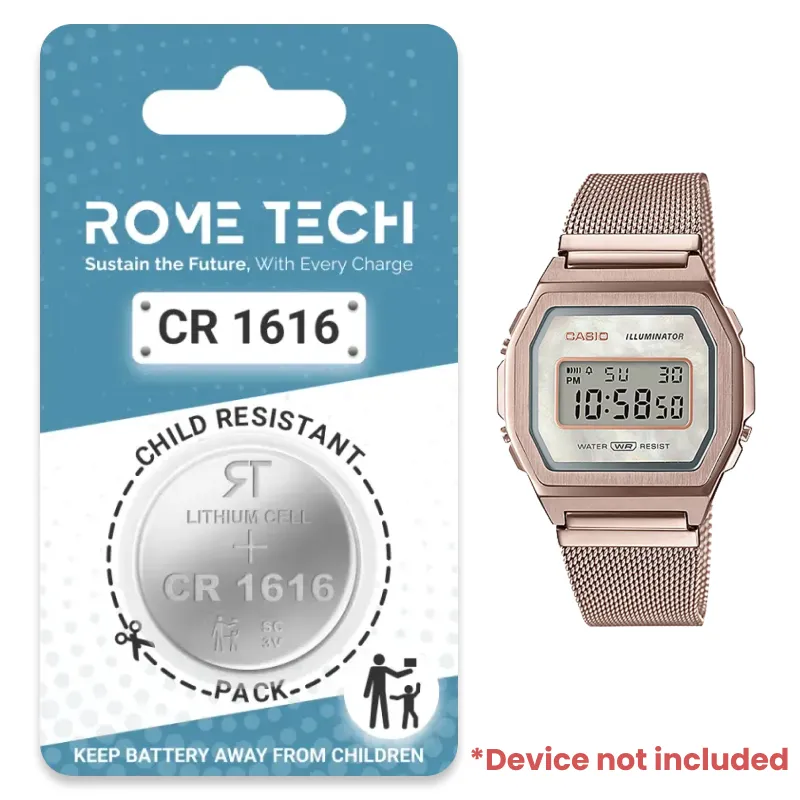 Replacement Battery for CASIO A1000MCG-9VT Watch