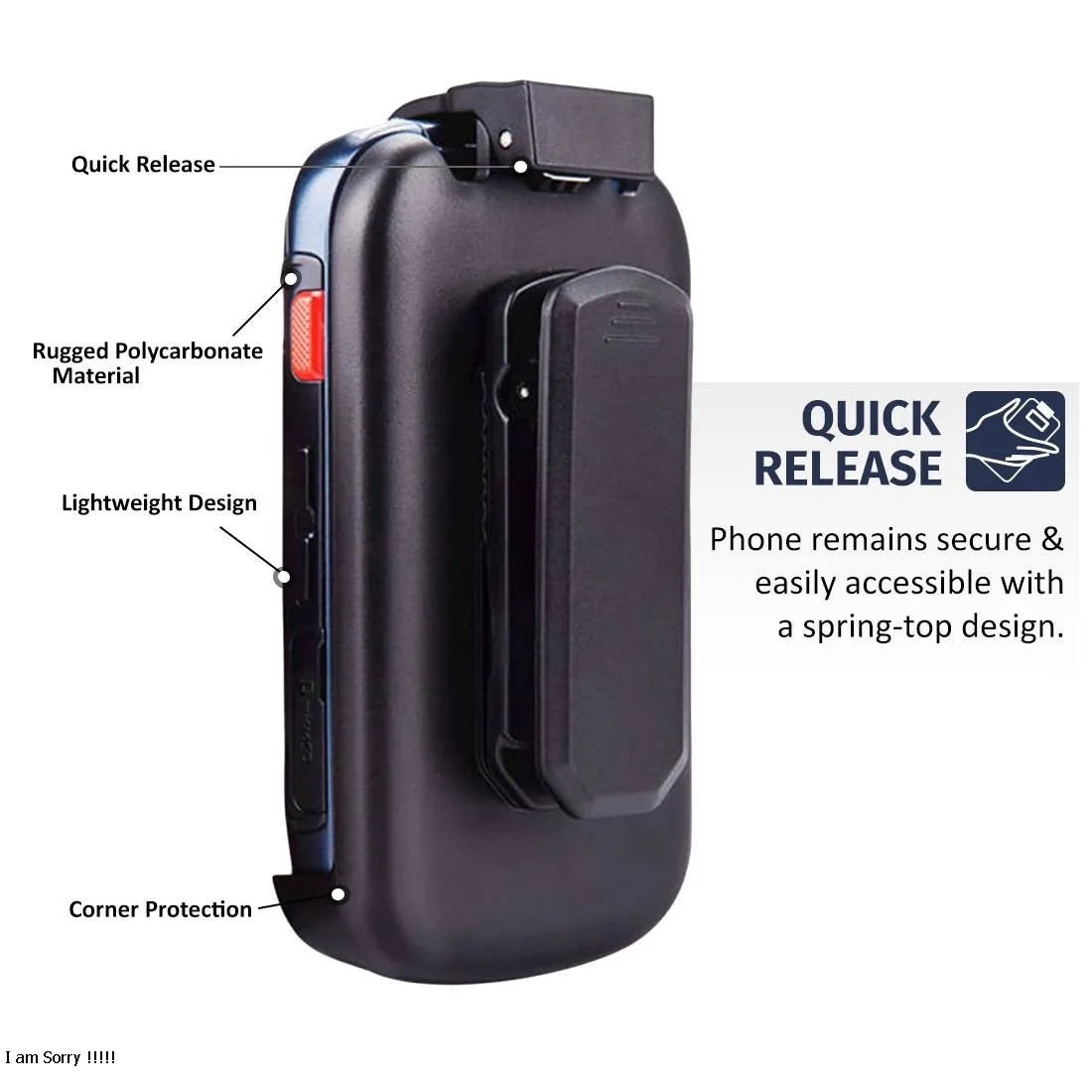 Samsung Convoy 4 Belt Clip Holster Case Cover - Image 3