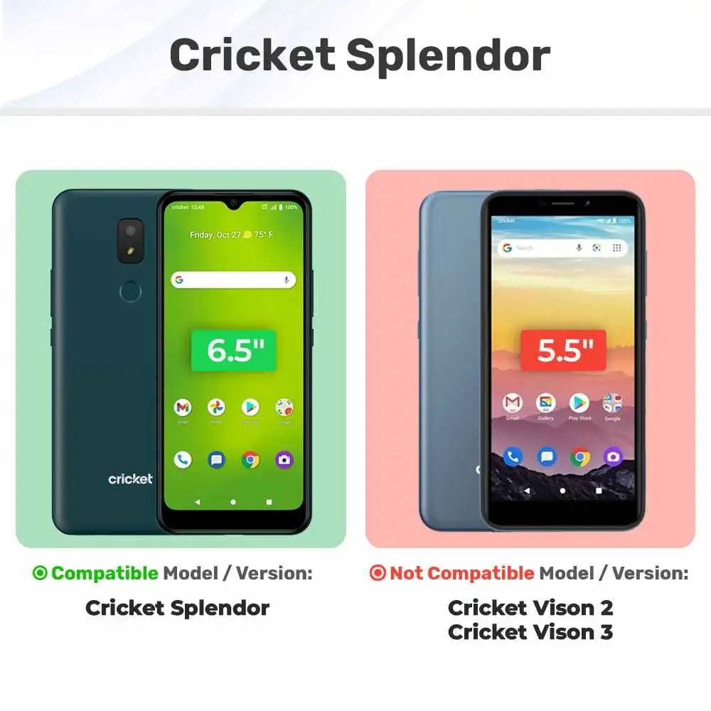 Cricket Splendor Armor Magnetic Case with Ring & Magnetic Mount - Image 3