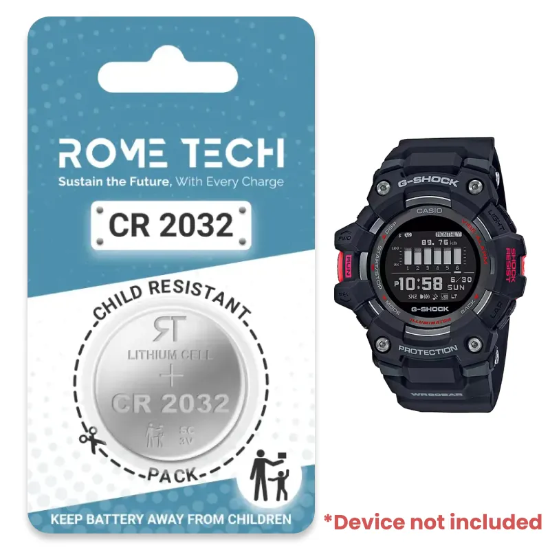 Replacement Battery for G-SHOCK GBD100-1 Watch