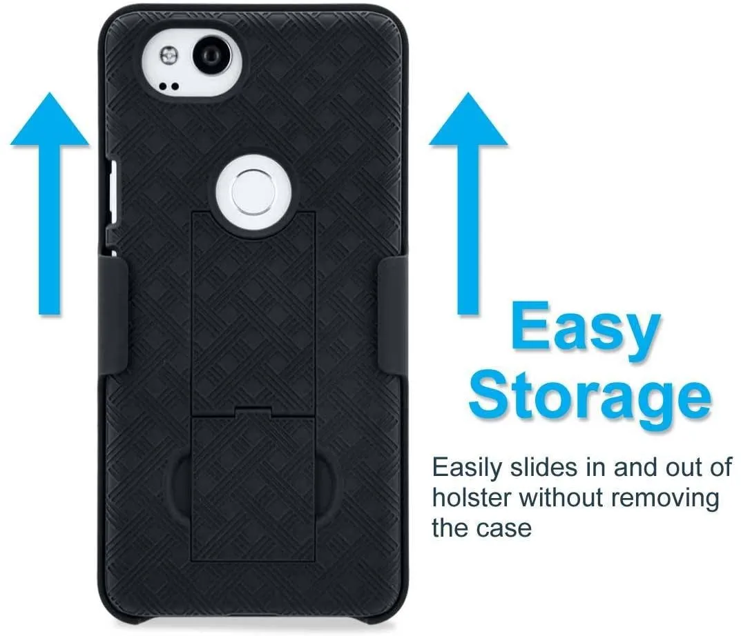 Google Pixel 2 Belt Clip Holster Phone Case - Image 4