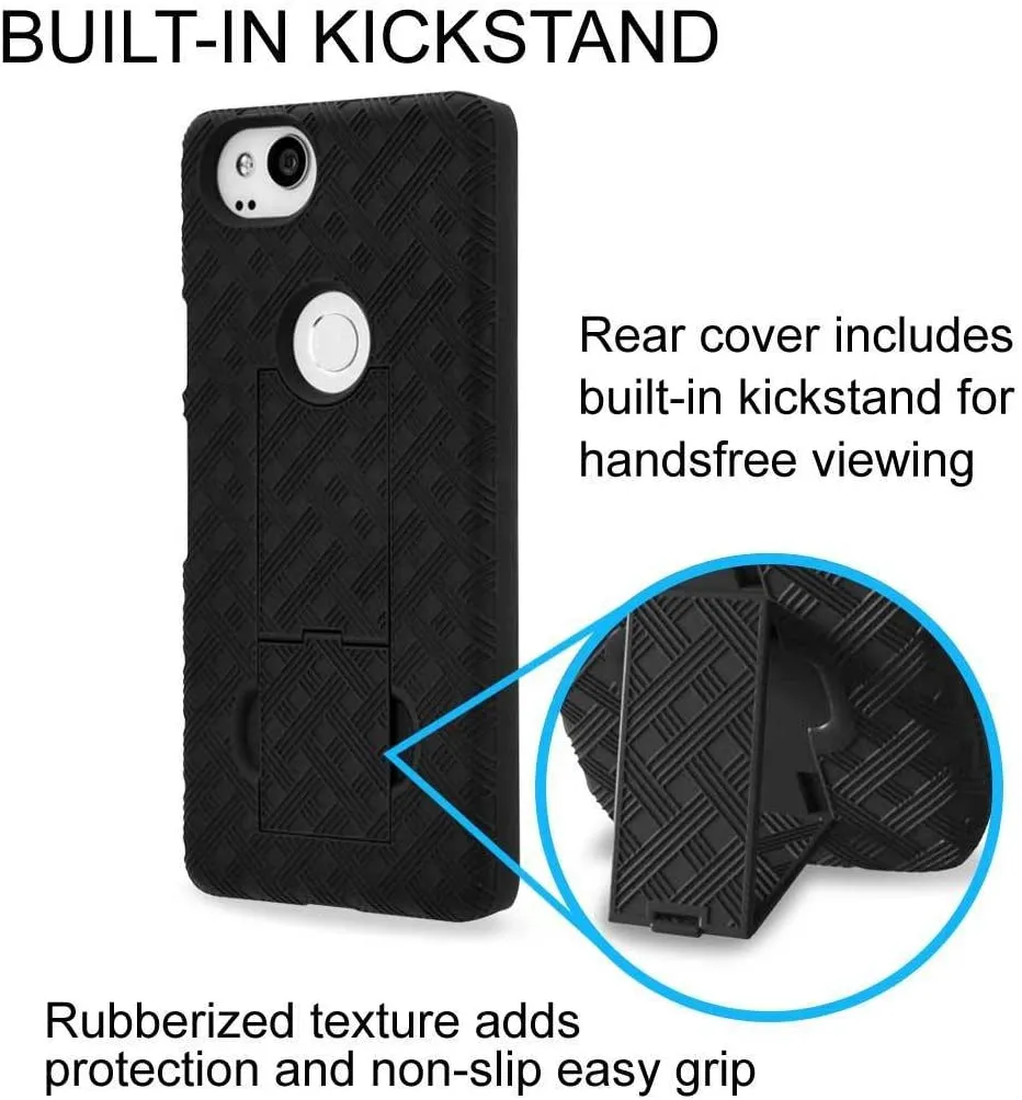 Google Pixel 2 Belt Clip Holster Phone Case - Image 5