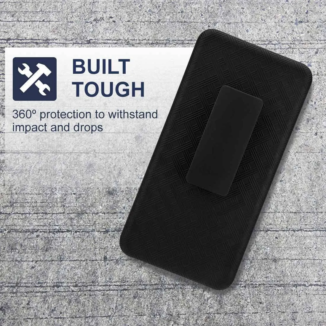 Google Pixel 2 Belt Clip Holster Phone Case - Image 6