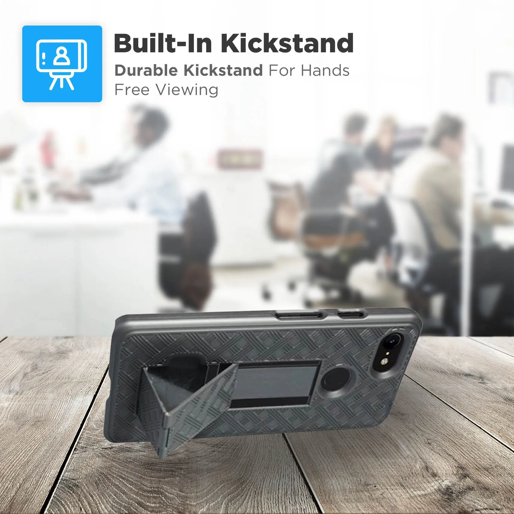 Google Pixel 3 Belt Clip Holster Phone Case - Image 5