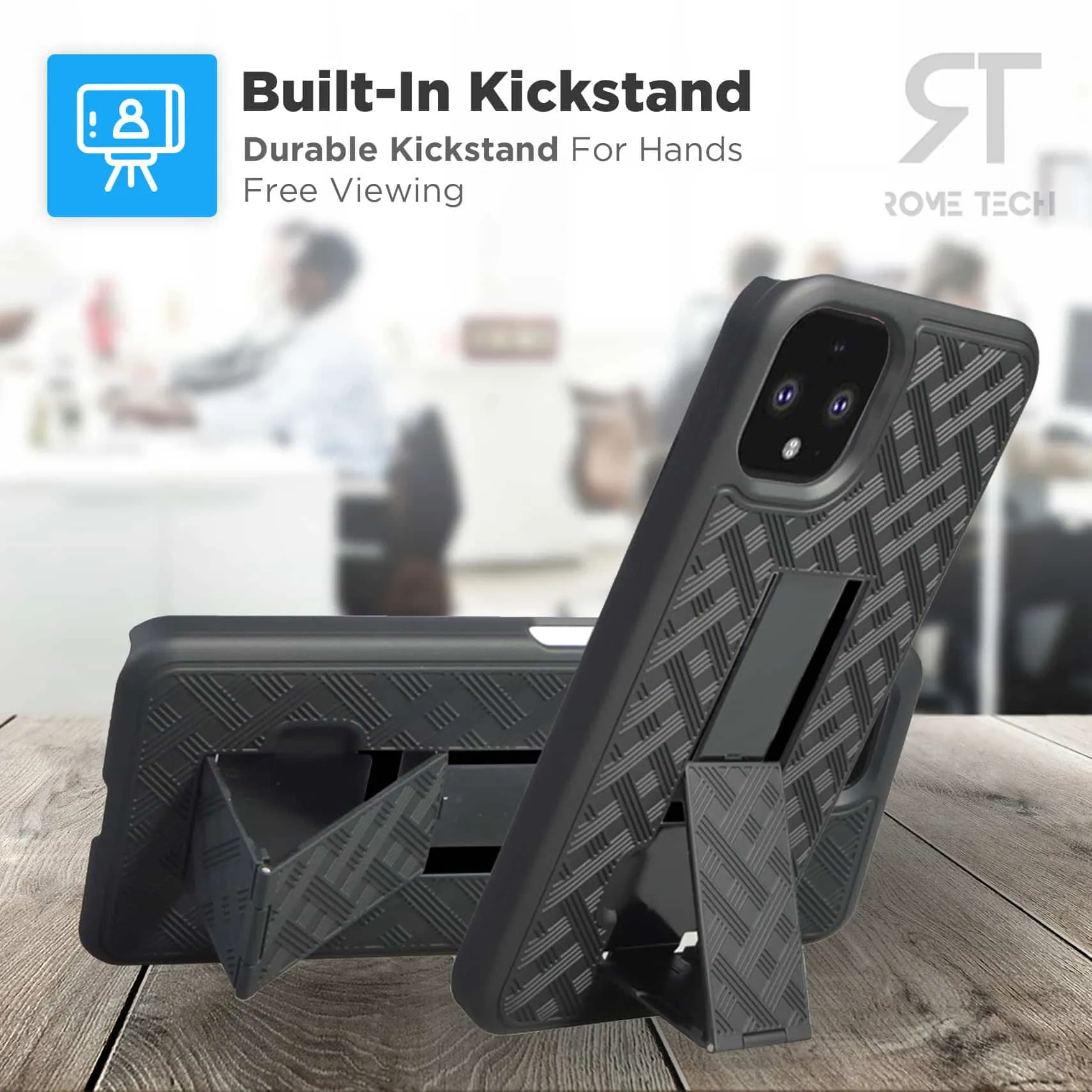 Google Pixel 4 Belt Clip Holster Phone Case - Image 5