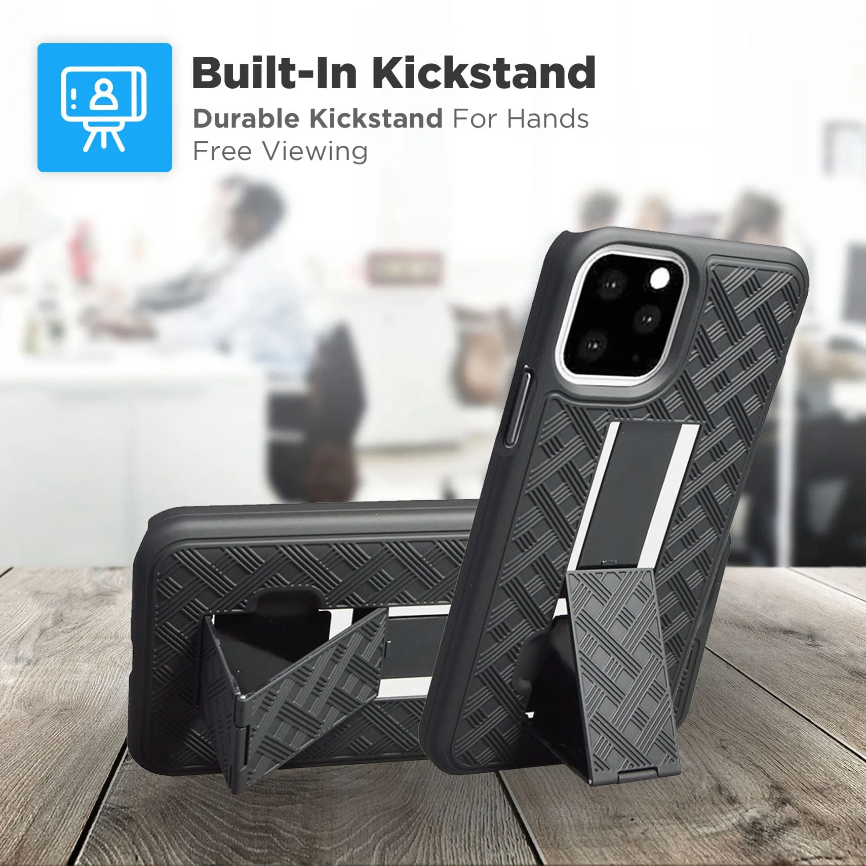 Google Pixel 5 Belt Clip Holster Phone Case - Image 5