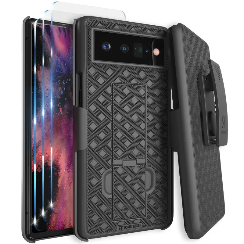 Google Pixel 6 Pro Belt Clip Holster Phone Case - Image 7