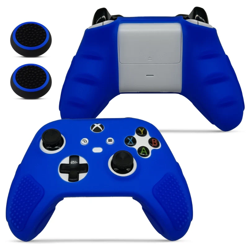Microsoft Xbox Controller Series X/S (2024/2023) Silicone Protective Anti-Slip Cover with 2 Joystick Caps - Image 6