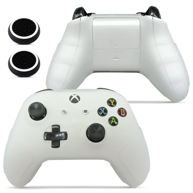 Microsoft Xbox Controller Series X/S (2024/2023) Silicone Protective Anti-Slip Cover with 2 Joystick Caps - Image 7