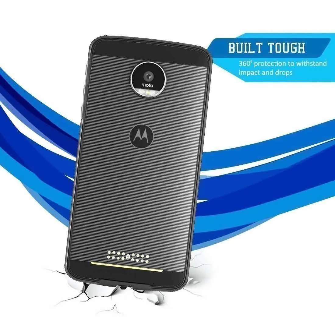 Motorola Moto Z Droid Bumper Case Cover - Image 6