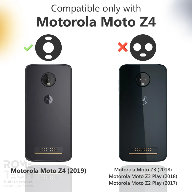 Motorola Moto Z4 Belt Clip Holster Phone Case - Image 2