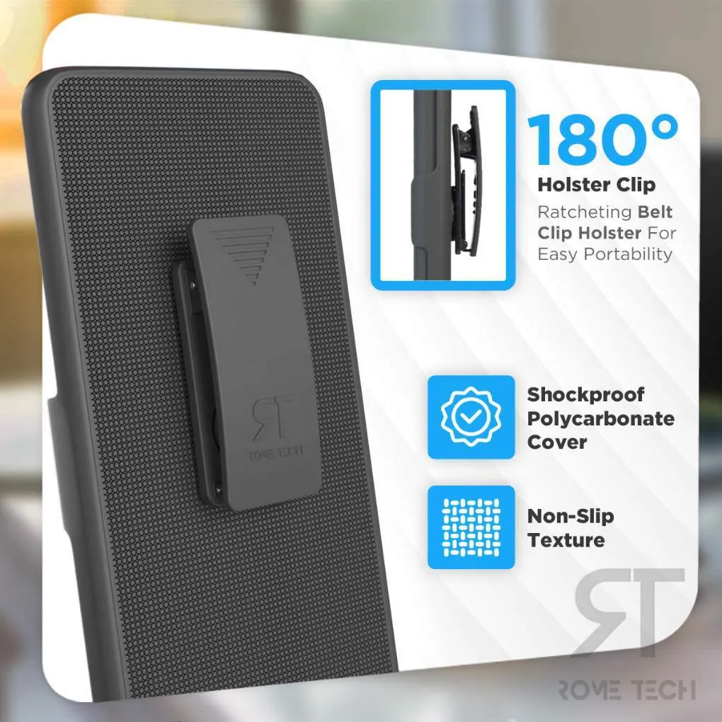 Motorola Moto G 5G (2022) Belt Clip Holster Phone Case - Image 3