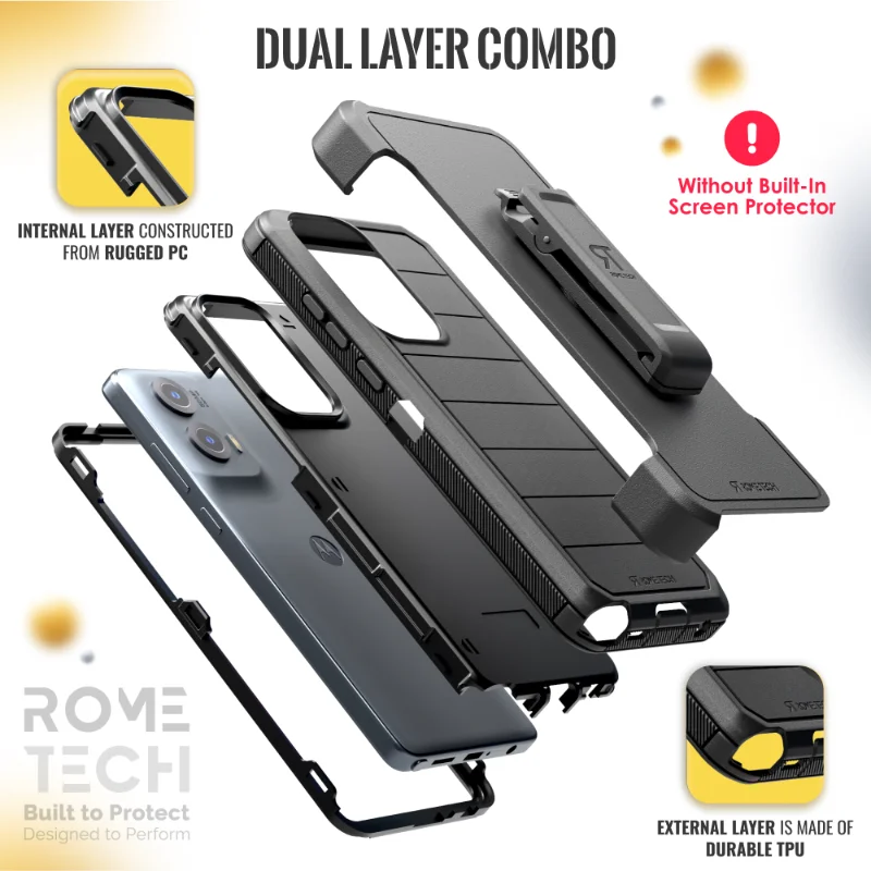 Motorola Moto G Stylus 5G (2024) Defender Case - Image 3