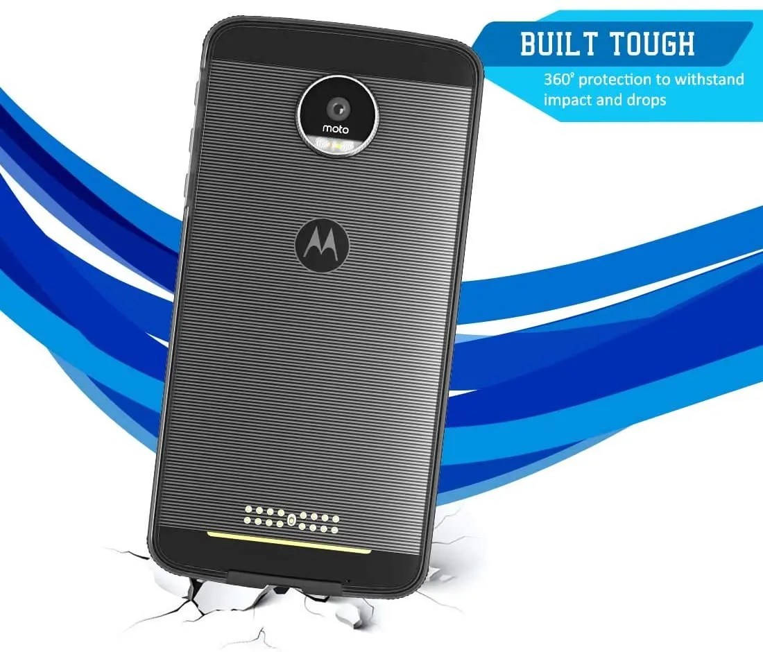 Motorola Moto Z Droid (1st Gen - 2016) Rome Tech Bumper Case - Image 4