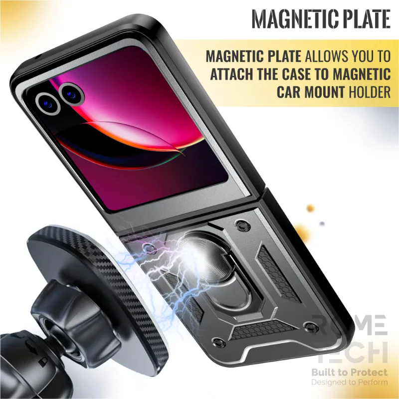Motorola Razr Plus 2023/Razr 40 Ultra Armor Case with Removable Camera Shutter - Image 4