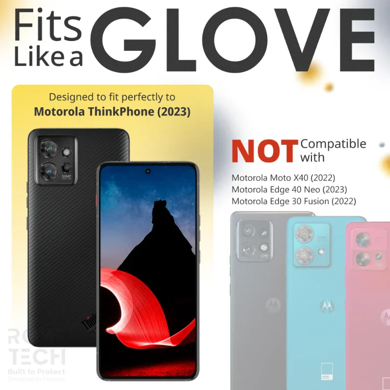 Motorola ThinkPhone (2023) Tempered Glass Screen Protector 3 Per Pack - Image 2