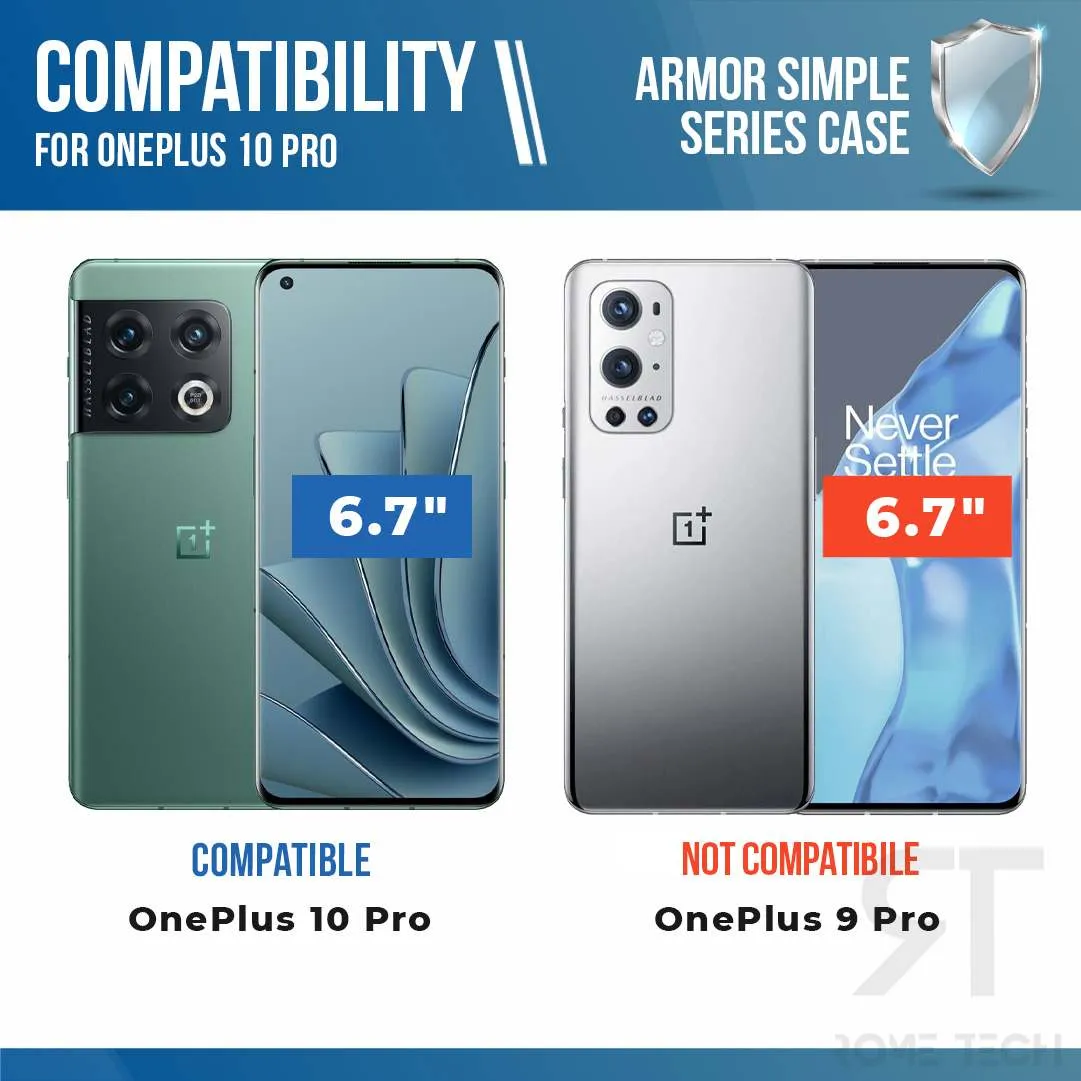 OnePlus 10 Pro Armor Magnetic Case with Ring & Magnetic Mount - Image 2