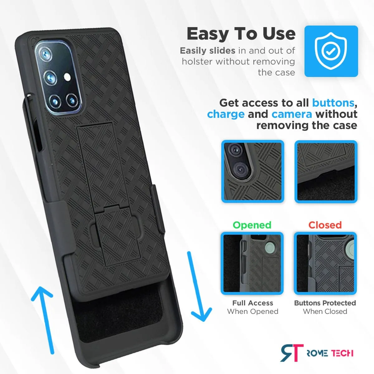 OnePlus 9 Pro Belt Clip Holster Phone Case - Image 4