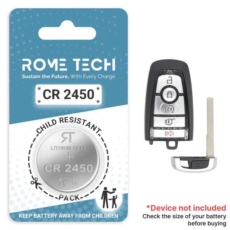 Replacement Battery for Key Fob - Ford Explorer 2017-2024