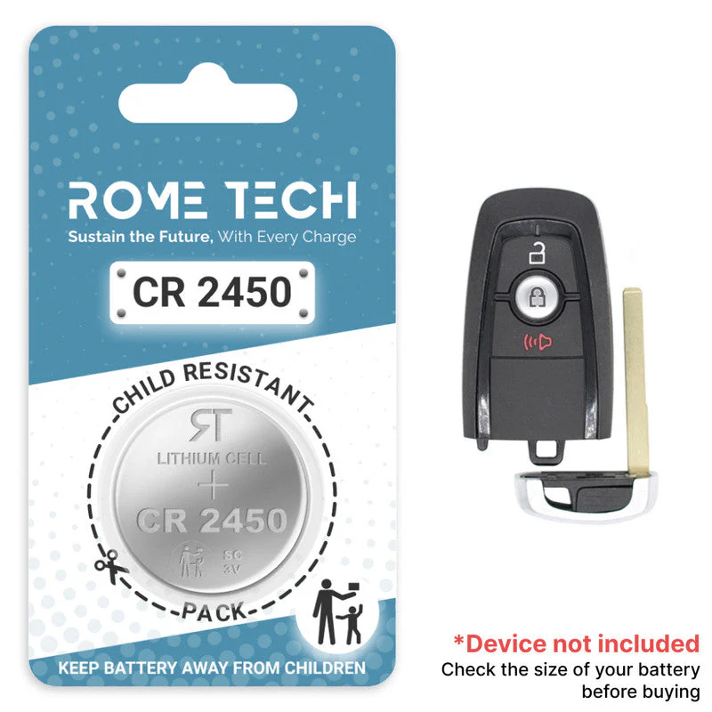 Replacement Battery for Key Fob - Ford F-150 2017-2024