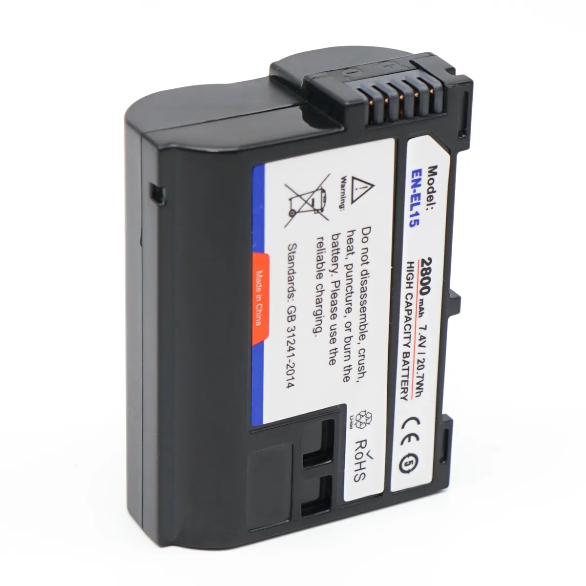 Replacement Battery for Nikon D800 DSLR Camera - Image 4