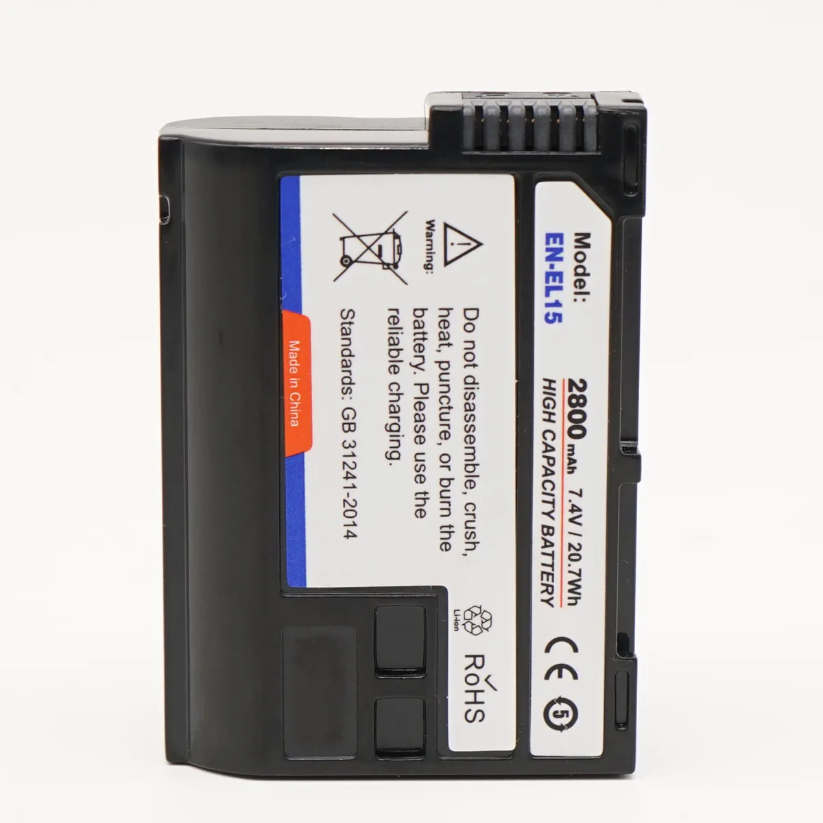 Replacement Battery for Nikon D810 DSLR Camera - Image 5
