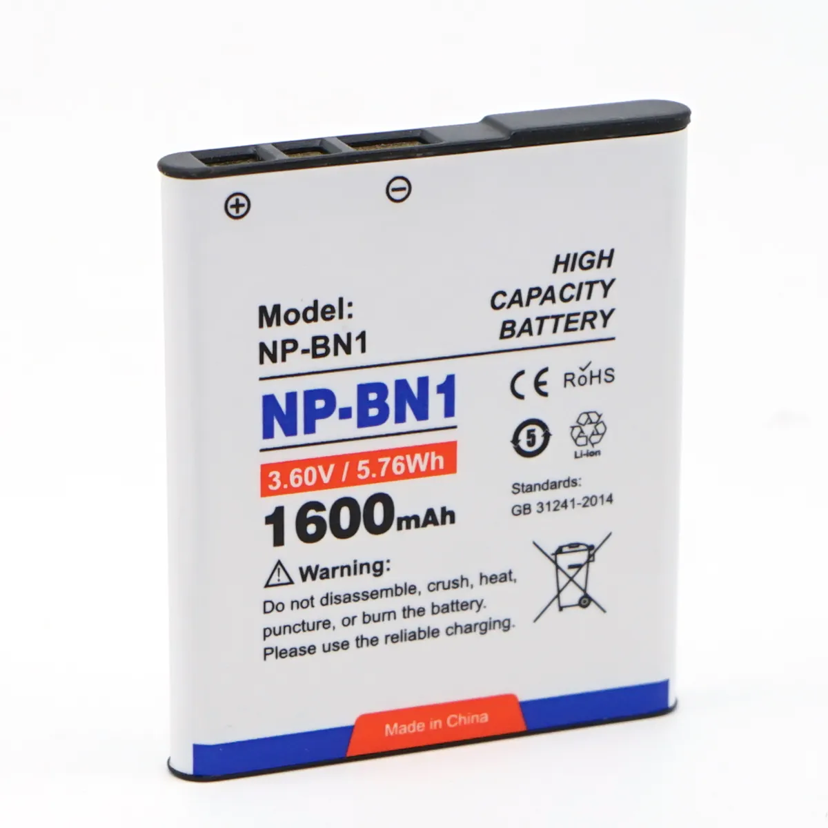 Replacement Battery for Sony W800 Compact Camera - Image 2