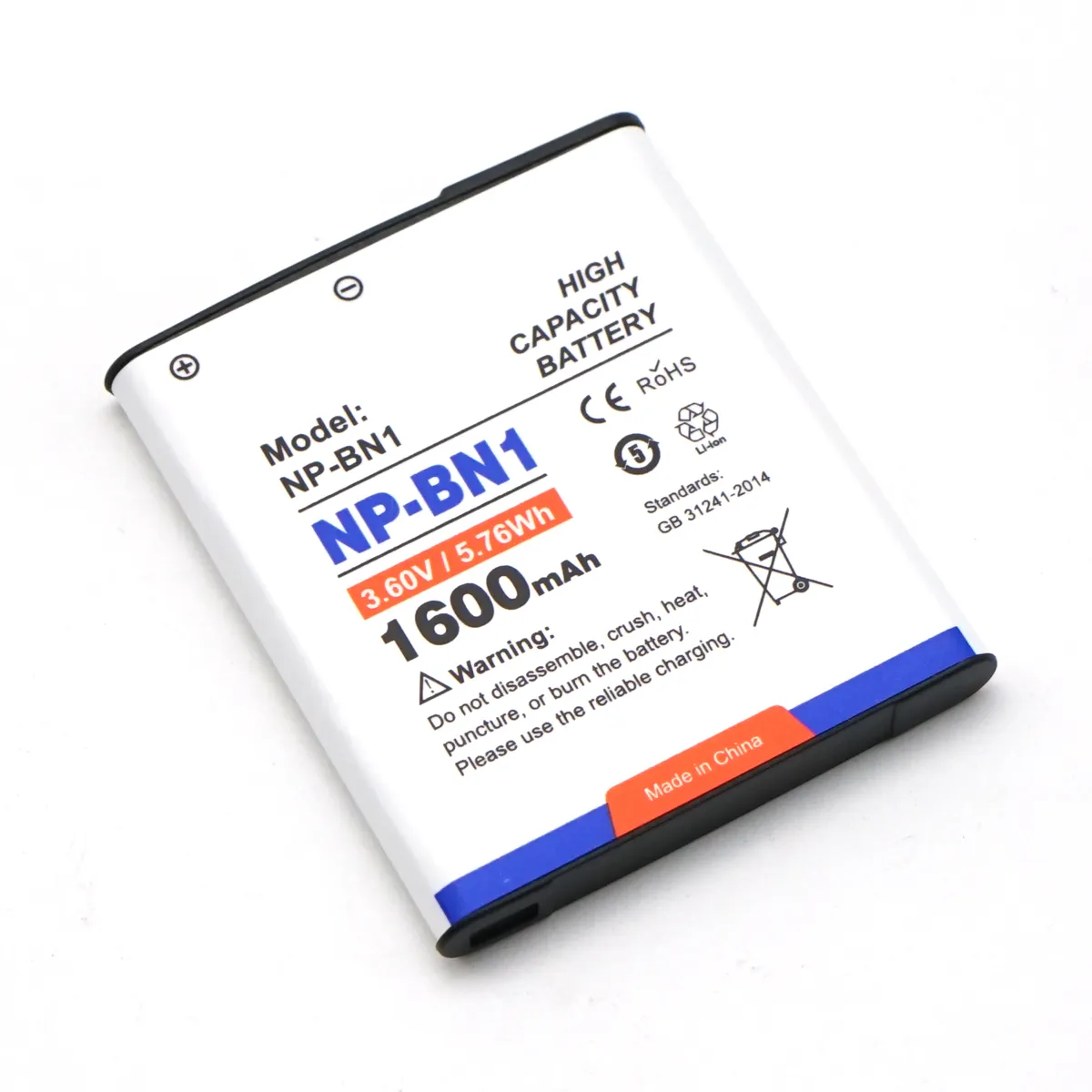 Replacement Battery for Sony W800 Compact Camera - Image 4