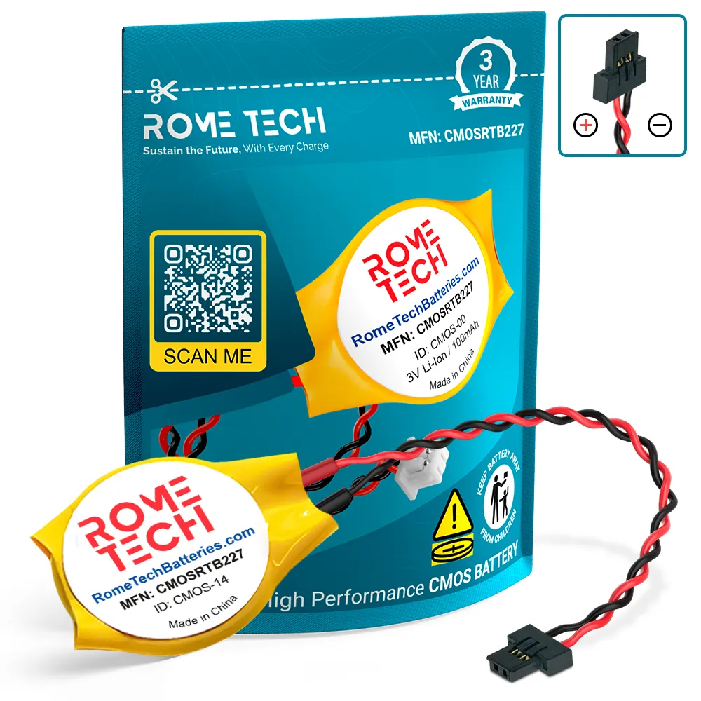 RTC CMOS Battery for Dell Alienware m17 / P37E / P37E001