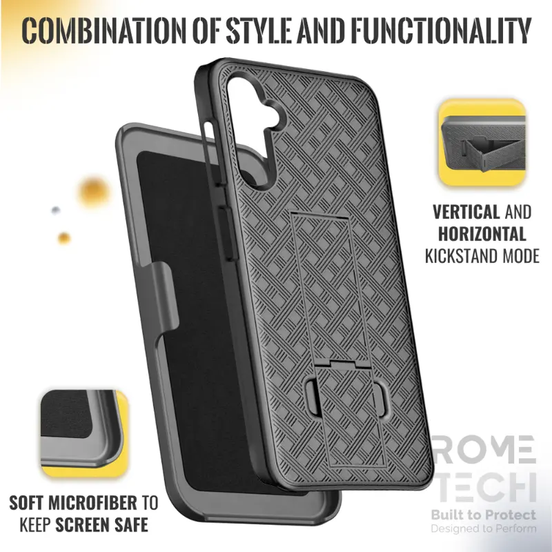 Samsung Galaxy A13 5G Belt Clip Holster Phone Case - Image 6