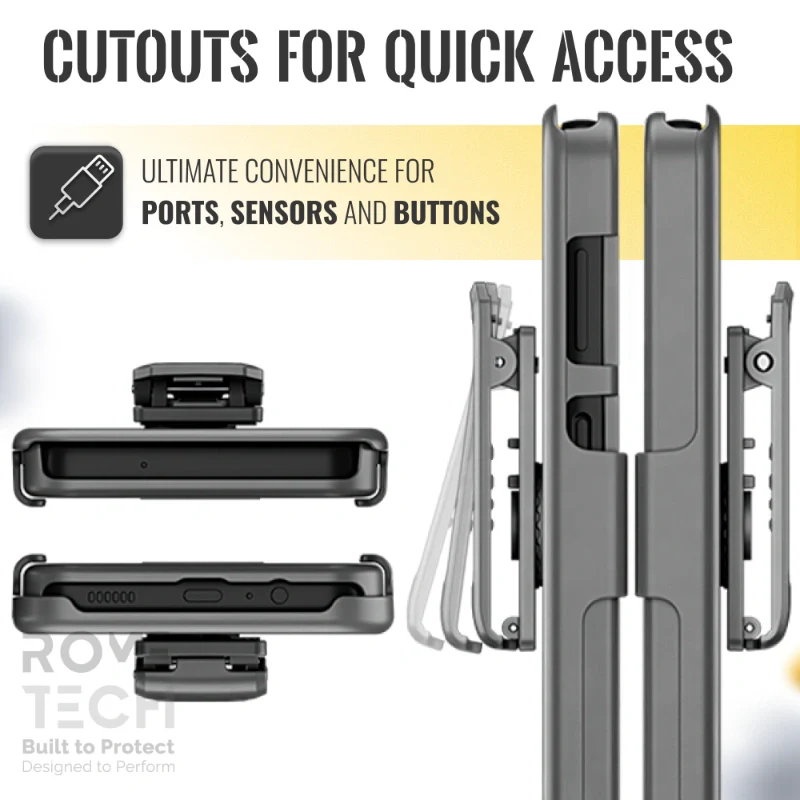 Samsung Galaxy A14 5G Belt Clip Holster Phone Case - Image 4